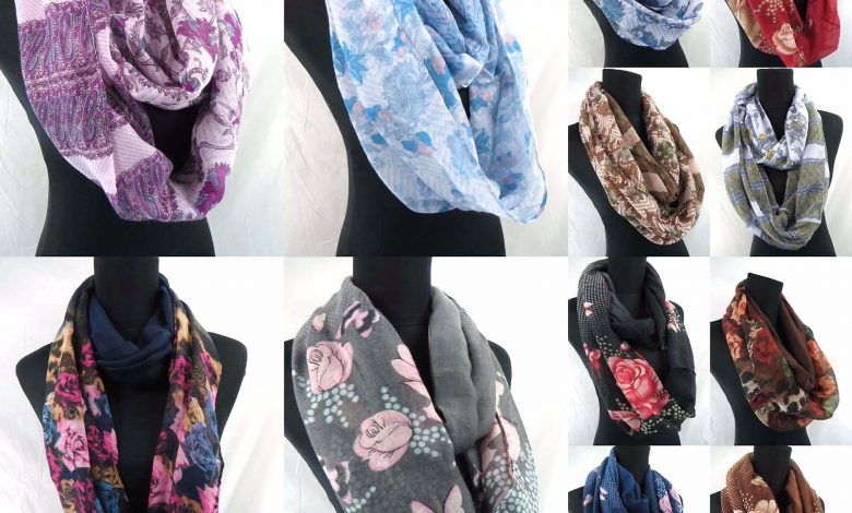 fantastic plain slick scarves