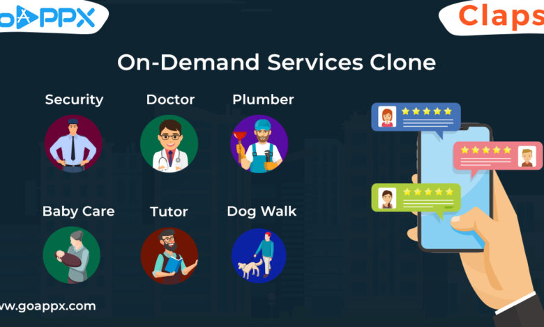 On-demand services app clone