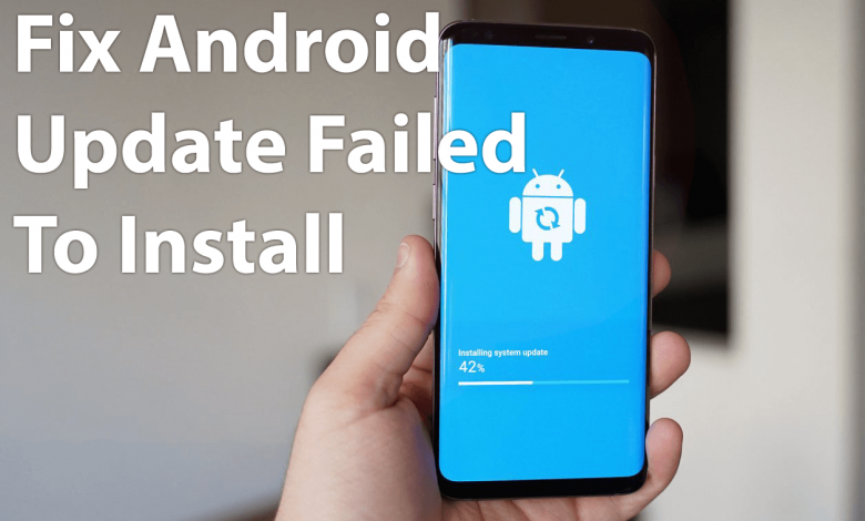 android update failed to install