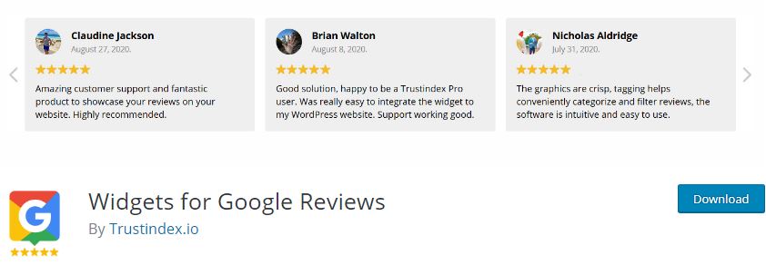 Widget for Google Review 