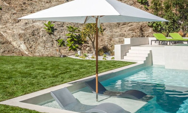 In-Pool Umbrellas