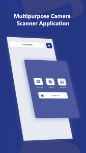 Scan4PDF CamScanner, Merge PDF And Image To PDF Converter App