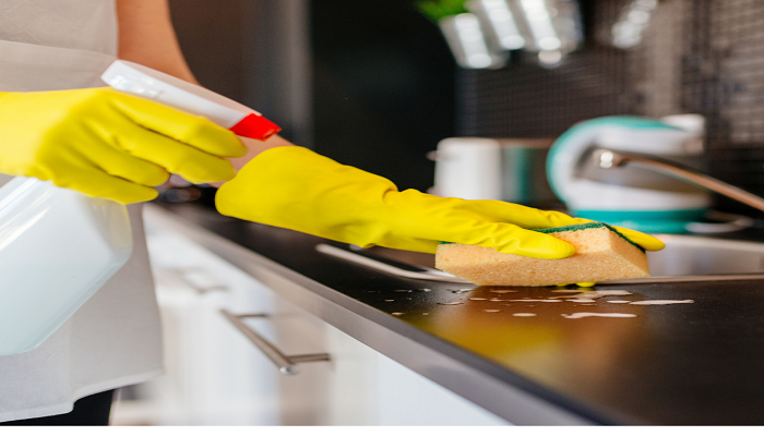 kitchen cleaning