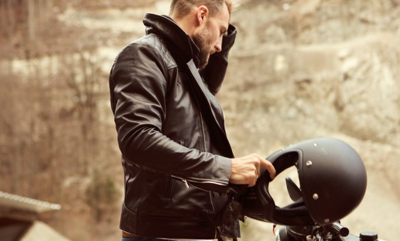 Mens Quilted Leather Jackets